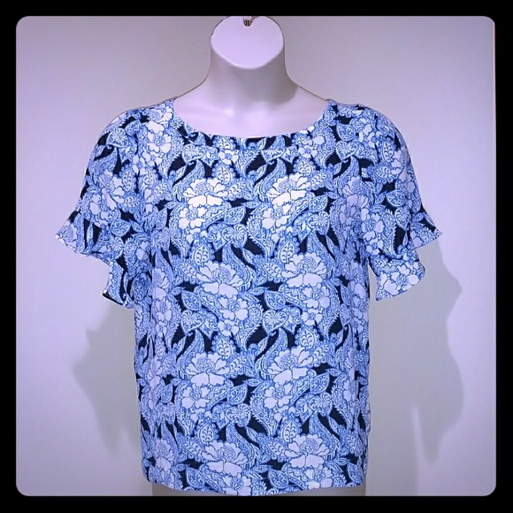 loft short sleeve tops